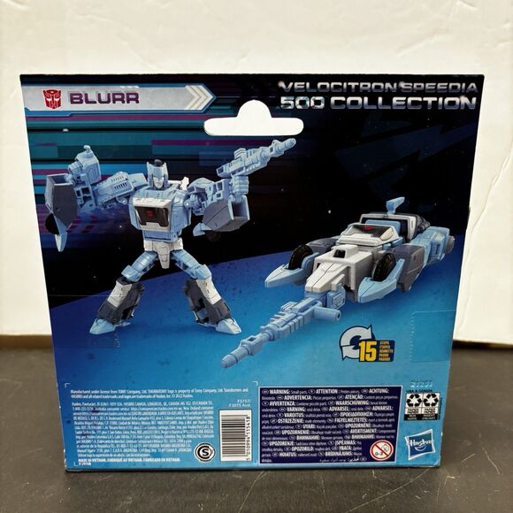 Transformers Blurr Velocitron Speedia 500 Collection Legacy NEW - Picture 2 of 2